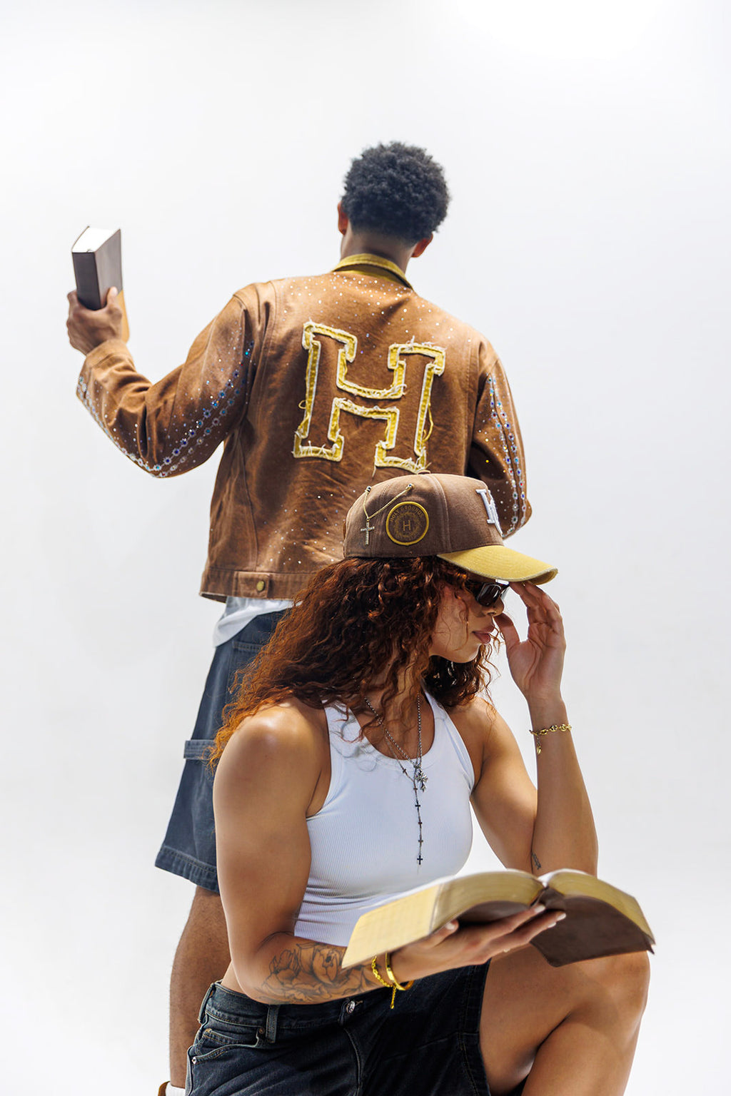 Holy Grounds Unisex Pairing Set — Jacket + Matching Hat